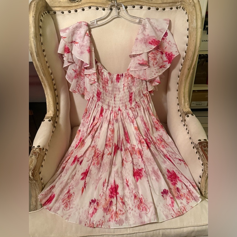 MISA Los Angeles on or off shoulder babydoll dress - Picture 11 of 13